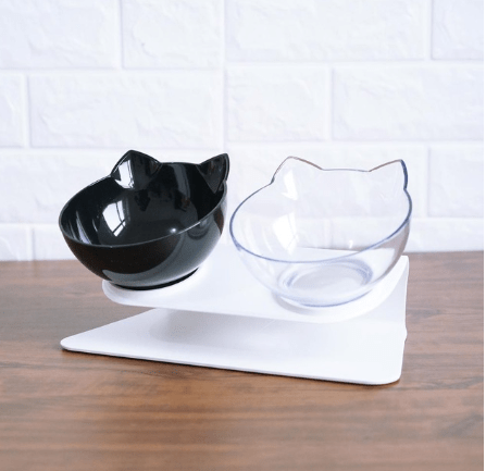 New Inclined Non-Slip Cat Food Bowl - Buddies Pet Shop