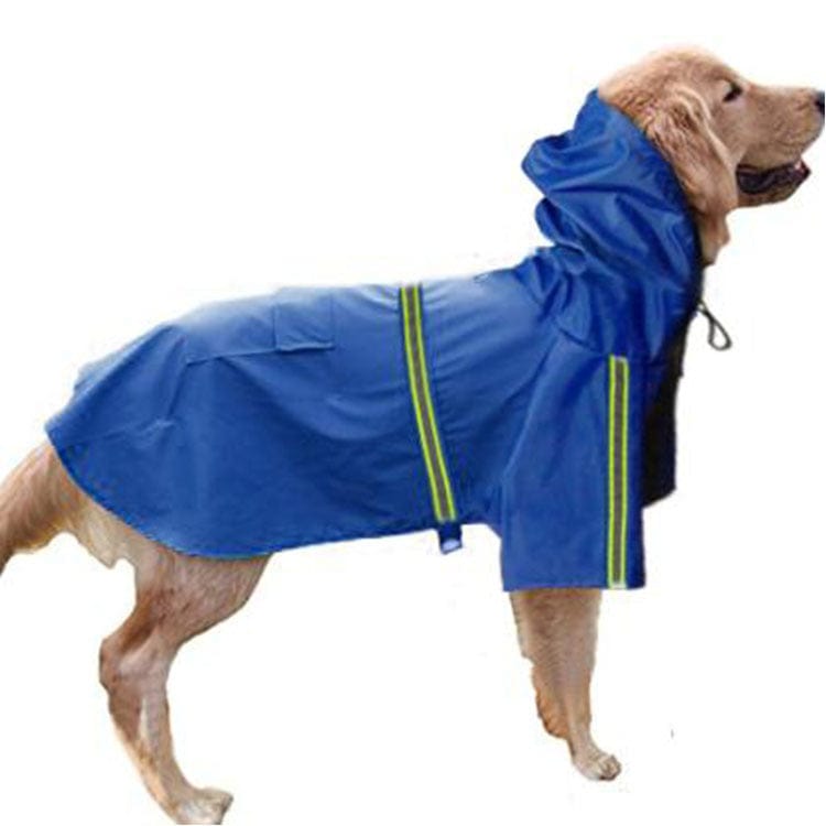 Reflective Dog Raincoat for Big Dogs