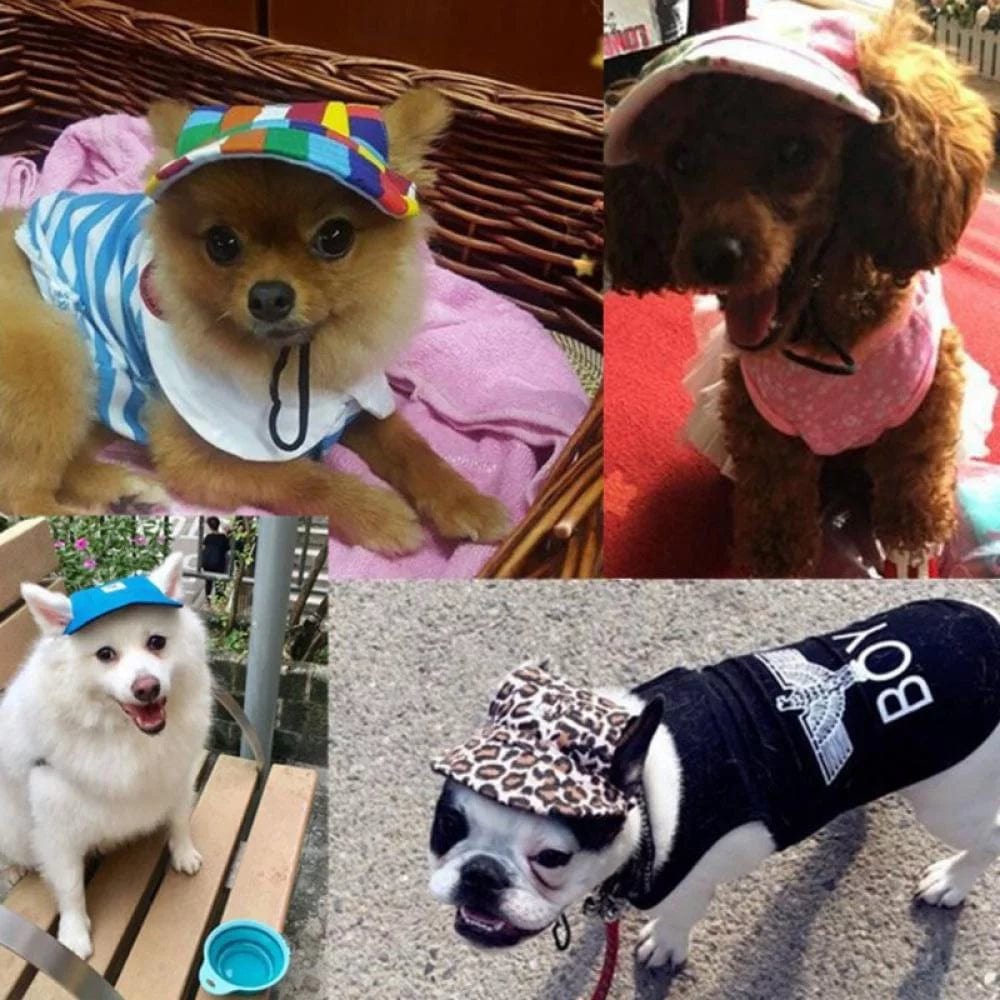 Retro Style Dog Hats