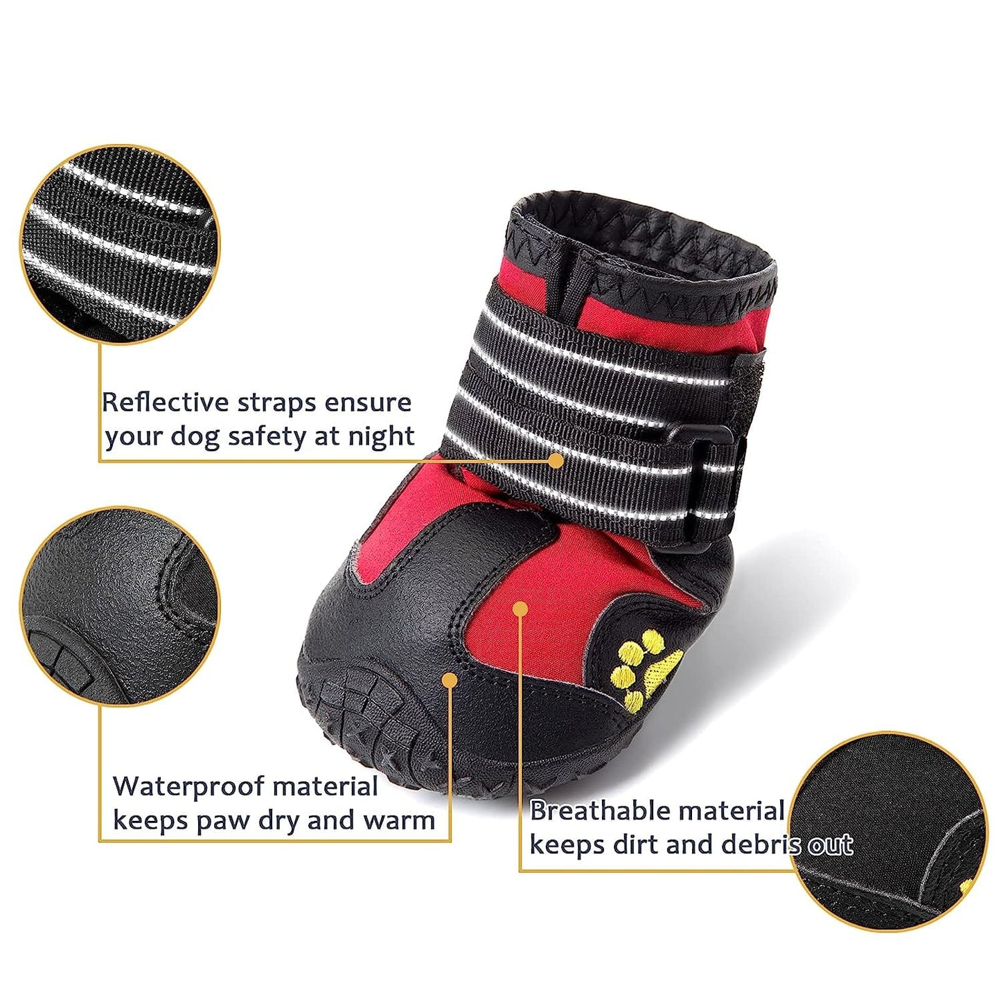 Waterproof Outdoor Dog Boots