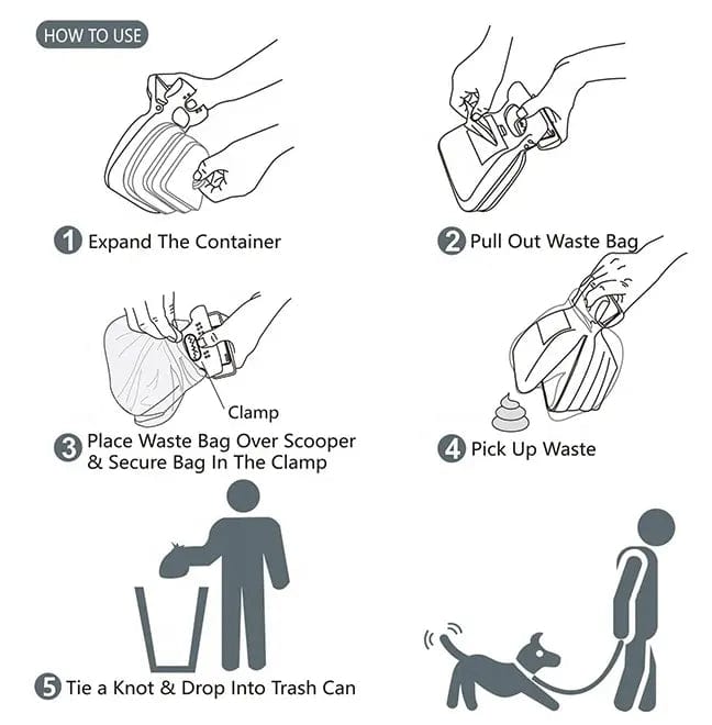 PoochScoop - Dog poop bag dispenser