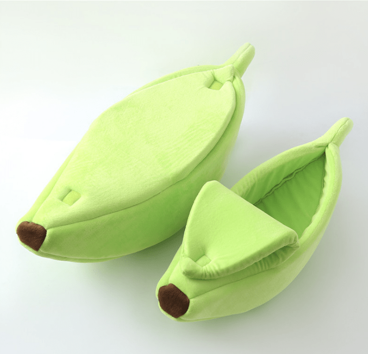 Kawaii Banana Pod Pet Bed