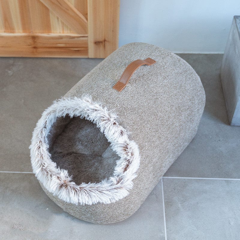 Plush Fur Lined Cat Cave