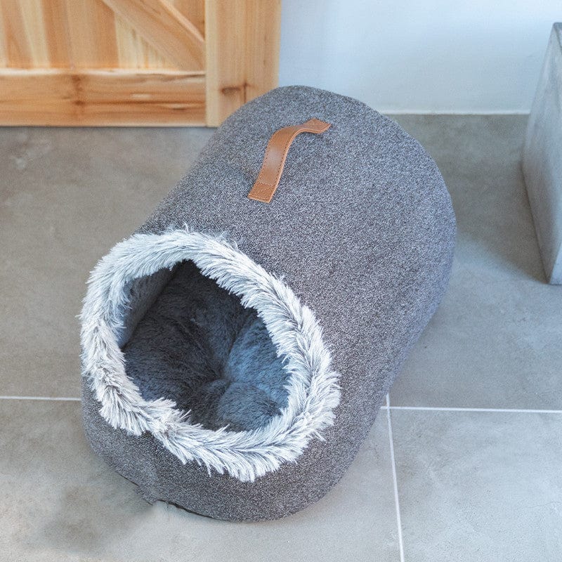 Plush Fur Lined Cat Cave