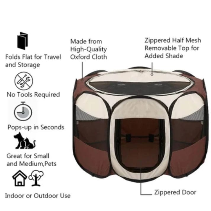 Easy Foldable Pet Playpen