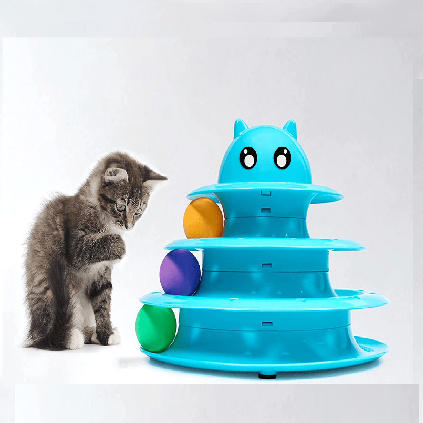 Interactive Tower Cat Toy