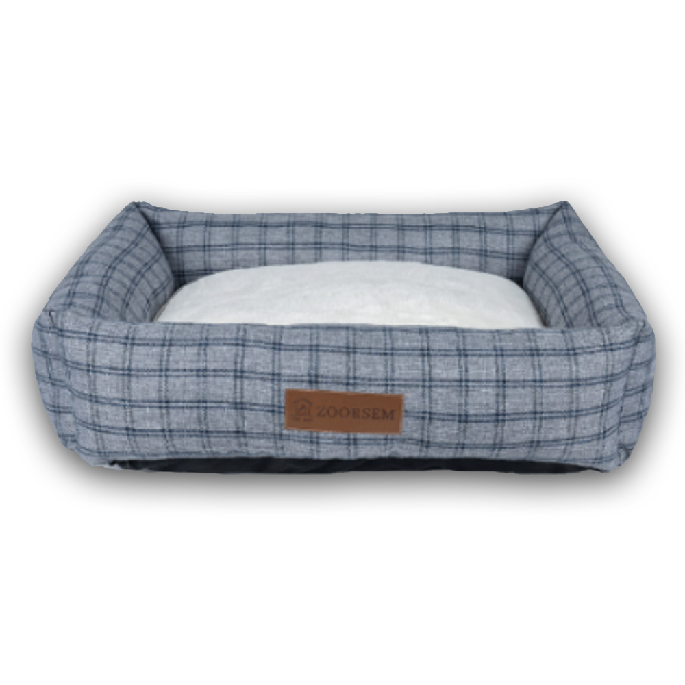 Plush Ortho Detachable Dog Bed